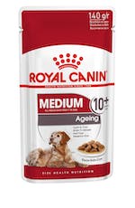 Royal Canin Medium Adult (Ageing 10+) in Gravy 140g