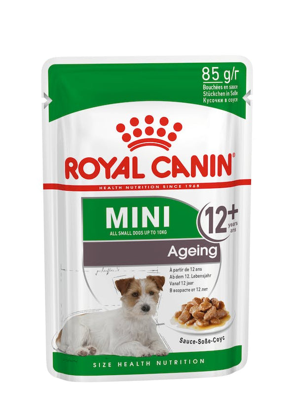 Royal Canin Mini Adult (Ageing 12+) in Gravy 85g