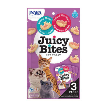 Juicy Bites Shrimp and Seafood Mix Cat Treat