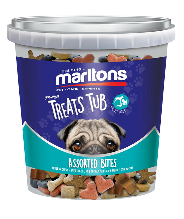 Marltons Semi Moist Assorted Bites Tub 500g