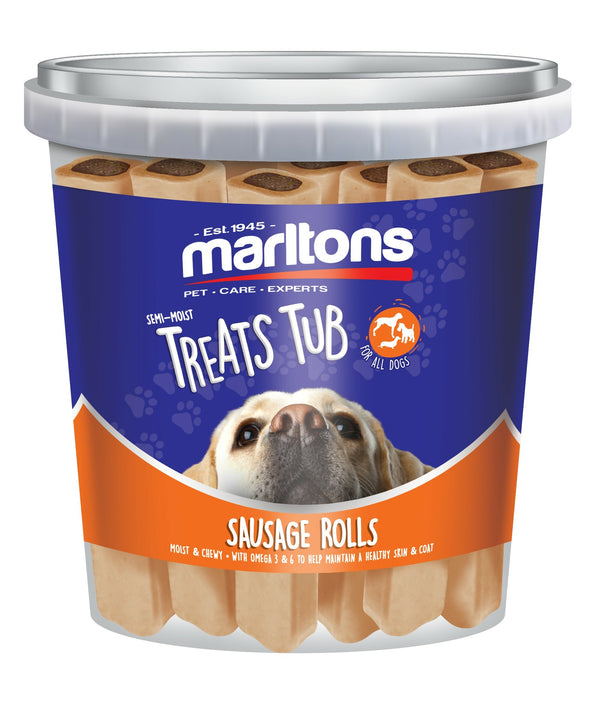 Marltons Semi Moist Sausage Roll Tub 500g