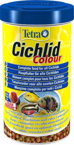 Tetra Cichlid Colour Pellets 165g