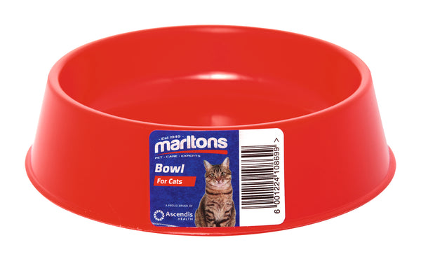 Marltons Cat Bowl Plastic