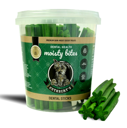 Cuthbert's Moisty Bites Dental Sticks  (120g or 500g)