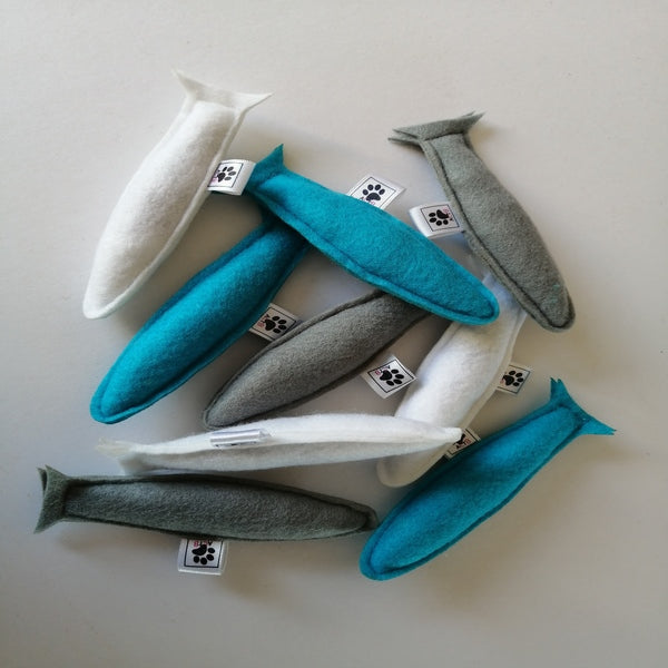 Sardines Catnip Toys 3-pack