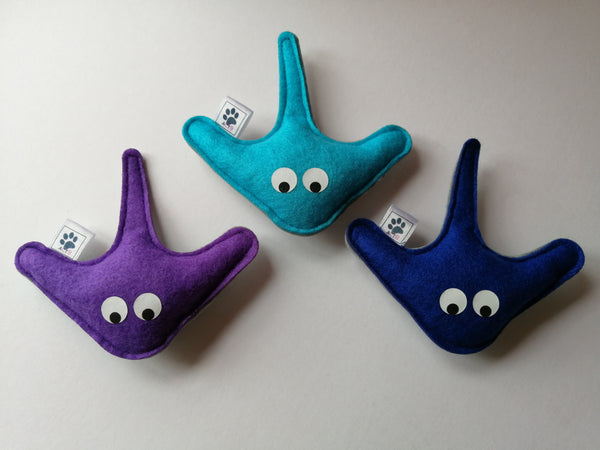 Stingray Catnip Toy